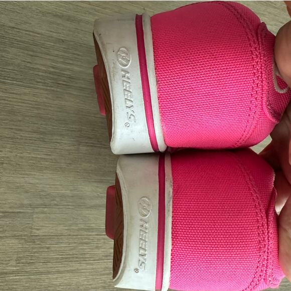 Heelys Launch Skate Shoes Youth Sz 5 Women’s Size 5.5 Hot Pink Low Tops - Picture 4 of 8
